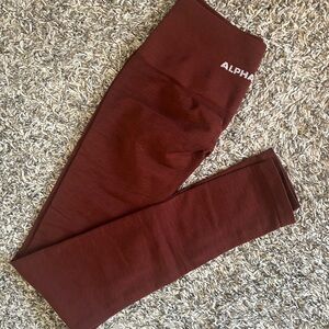 Alphalete Amplify Leggings Burnt Orange
